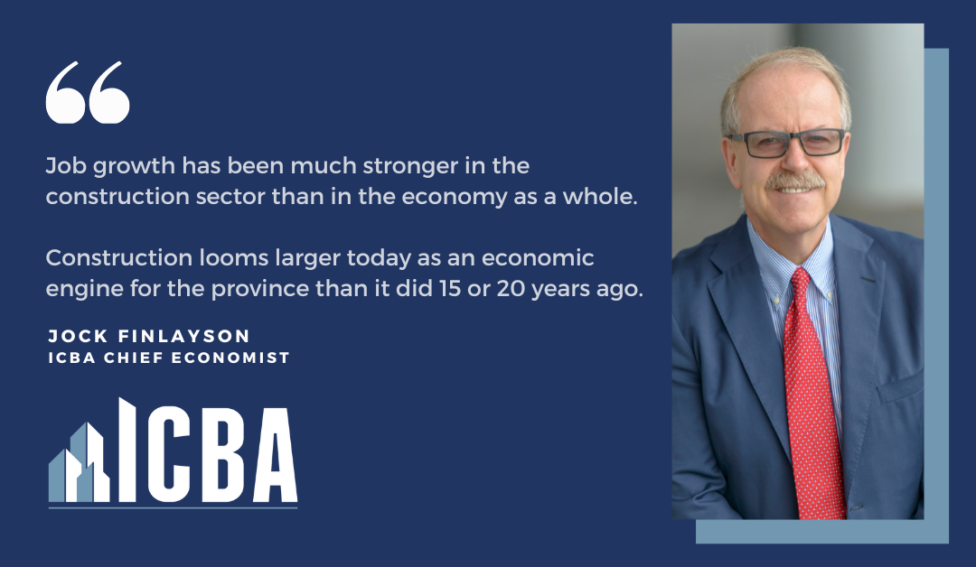 ICBA ECONOMICS: Two Decades of Construction Employment in B.C.