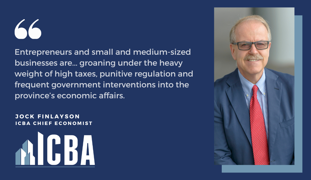 ICBA ECONOMICS: Some Priorities for the New B.C. Cabinet