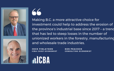 ICBA OP/ED: B.C. unions lose ground in the workplace but gain leverage in government