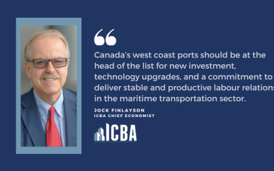 ICBA ECONOMICS: The Competitiveness of Canada’s Major Ports